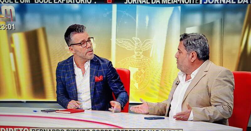 Calado ‘pega-se’ em direto com jornalistas da CMTV: “Queres retirar o que disseste? Queres retirar?!” (vídeo)